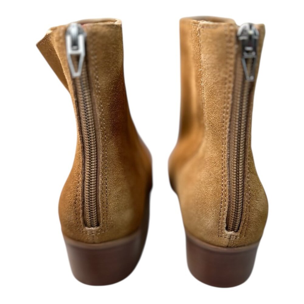 Dolce Vita Camel/Tan Colored Suede Ankle Boots | Women’s Size 8 - Picture 6 of 9